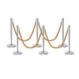 Flexibarrier Stolpe & Rep Premium Set – inklusive flätat rep