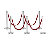 Flexibarrier Stolpe & Rep Premium Set – inklusive flätat rep