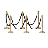 Flexibarrier Stolpe & Rep Premium Set – inklusive flätat rep