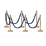 Flexibarrier Stolpe & Rep Premium Set – inklusive flätat rep