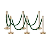 Flexibarrier Stolpe & Rep Premium Set – inklusive flätat rep