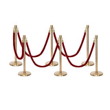 Flexibarrier Stolpe & Rep Premium Set – inklusive flätat rep