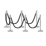 Flexibarrier Stolpe & Rep Premium Set – inklusive flätat rep