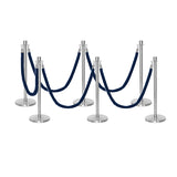 Flexibarrier Stolpe & Rep Premium Set – inklusive flätat rep