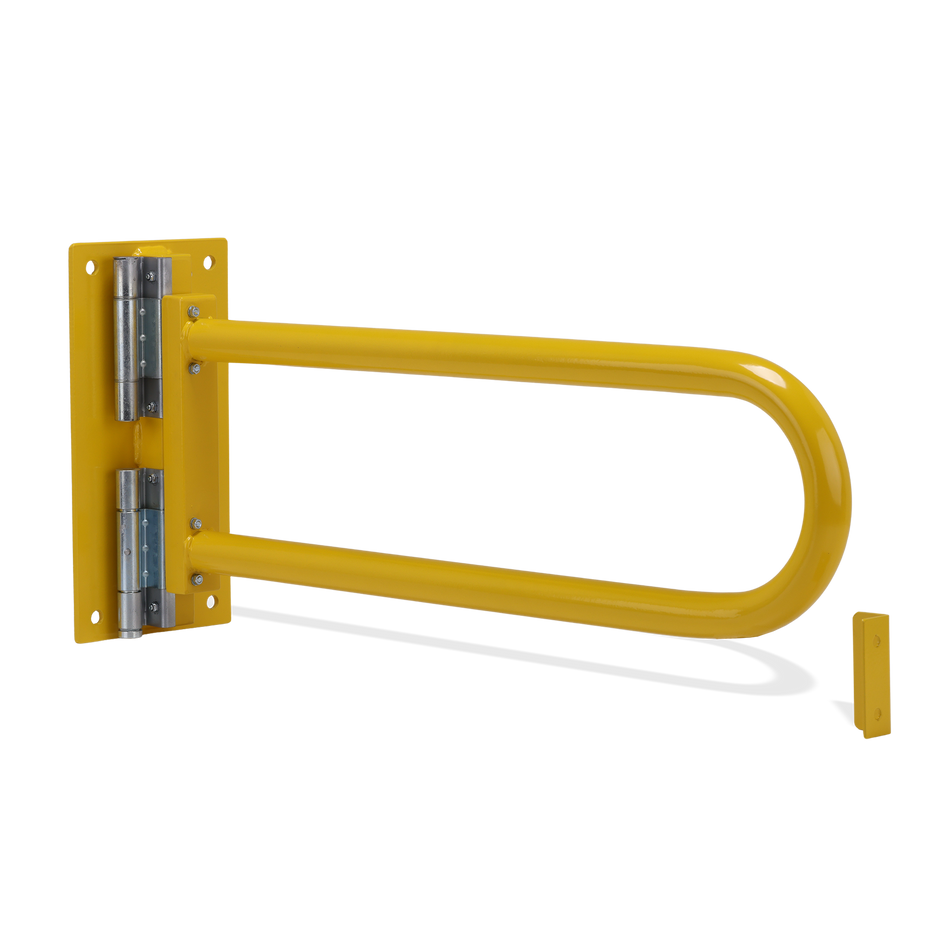 Säkerhetsräcke med svänggrind – Väggmonterad