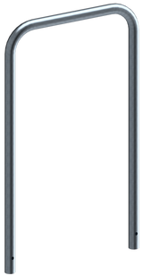 Bågar av stålrör Ø 48 mm, utan tvärstång