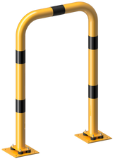 Anti-knuffbåge, Flexibel, Lutbar - Solid - Ø 76 mm