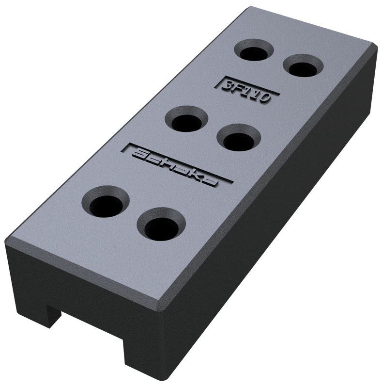 Basplatta för mobila stängsel – Återvunnen plast