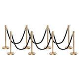 Flexibarrier Stolpe & Rep Premium Set – inklusive flätat rep