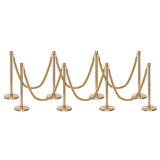 Flexibarrier Stolpe & Rep Premium Set – inklusive flätat rep