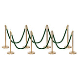 Flexibarrier Stolpe & Rep Premium Set – inklusive flätat rep
