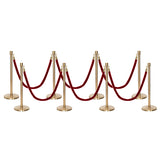 Flexibarrier Stolpe & Rep Premium Set – inklusive flätat rep