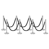 Flexibarrier Stolpe & Rep Premium Set – inklusive flätat rep