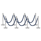 Flexibarrier Stolpe & Rep Premium Set – inklusive flätat rep