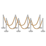 Flexibarrier Stolpe & Rep Premium Set – inklusive flätat rep