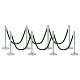 Flexibarrier Stolpe & Rep Premium Set – inklusive flätat rep