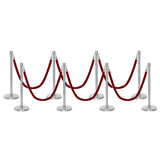 Flexibarrier Stolpe & Rep Premium Set – inklusive flätat rep