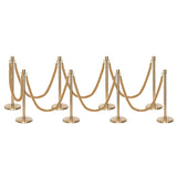 Flexibarrier Stolpe & Rep Premium Set – inklusive flätat rep