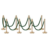 Flexibarrier Stolpe & Rep Premium Set – inklusive flätat rep