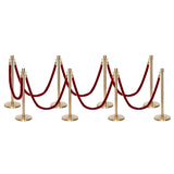 Flexibarrier Stolpe & Rep Premium Set – inklusive flätat rep
