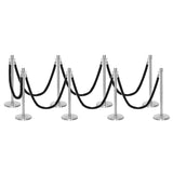 Flexibarrier Stolpe & Rep Premium Set – inklusive flätat rep