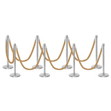 Flexibarrier Stolpe & Rep Premium Set – inklusive flätat rep