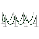 Flexibarrier Stolpe & Rep Premium Set – inklusive flätat rep