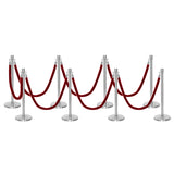 Flexibarrier Stolpe & Rep Premium Set – inklusive flätat rep
