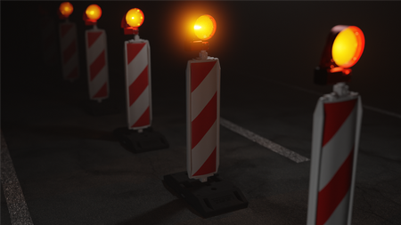 Turn Traffic Panel Type NOX - RA2/B hatched - Both sides right