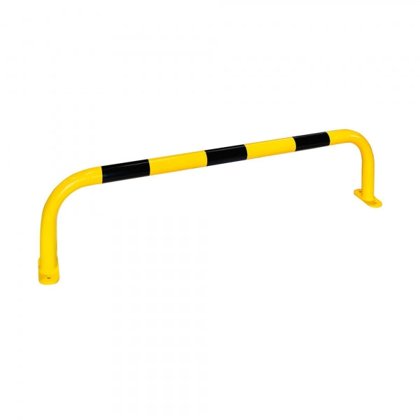 Black Bull Protection Guard mat, medium-duty indoor use, 350 x 1500 mm, yellow and black color.
