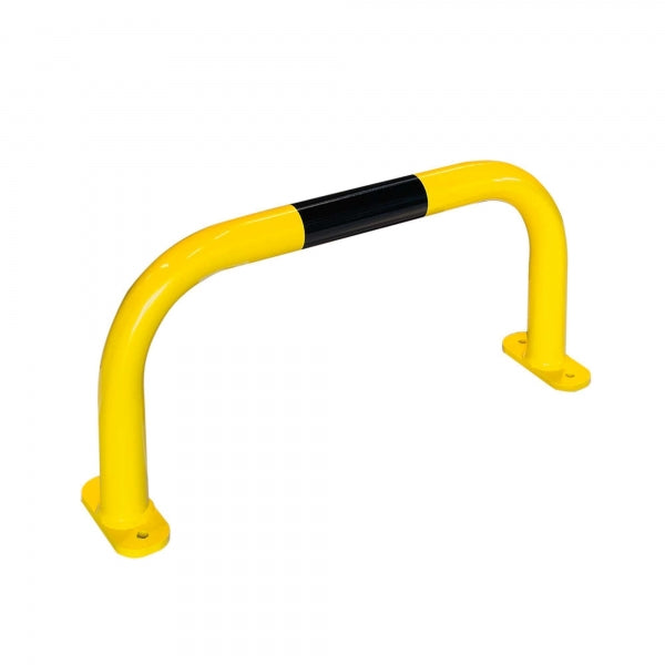 Black Bull Protection Guard mat, medium-duty indoor use, 350 x 750 mm, yellow and black color.