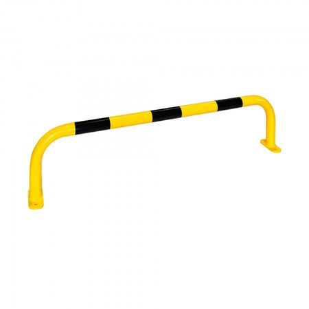Black Bull Protection Guard mat, medium-duty outdoor use, 350 x 1500 mm, yellow and black color.