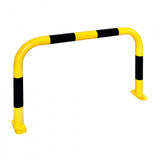 Black Bull Protection Guard mat, medium-duty outdoor use, 600 x 1000 mm, yellow and black color.