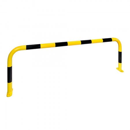 Black Bull Protection Guard mat, medium-duty outdoor use, 600 x 2000 mm, yellow and black color.