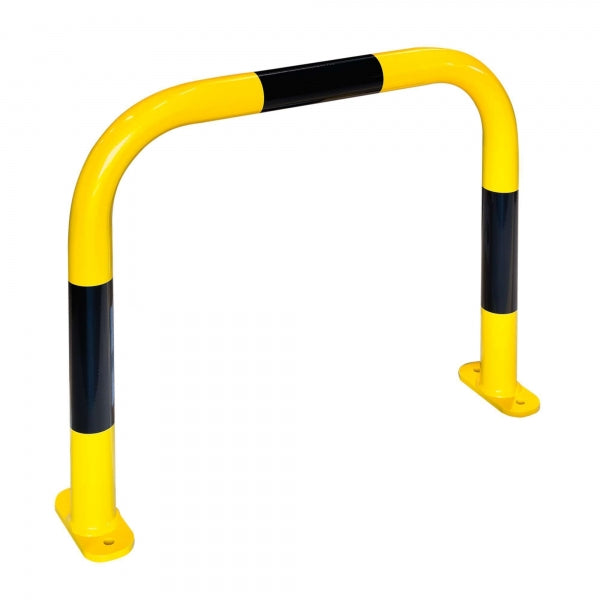 Black Bull Protection Guard mat, medium-duty indoor use, 600 x 750 mm, yellow and black color.