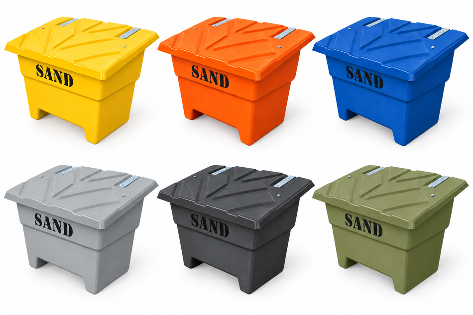 350 liters sandlåda
