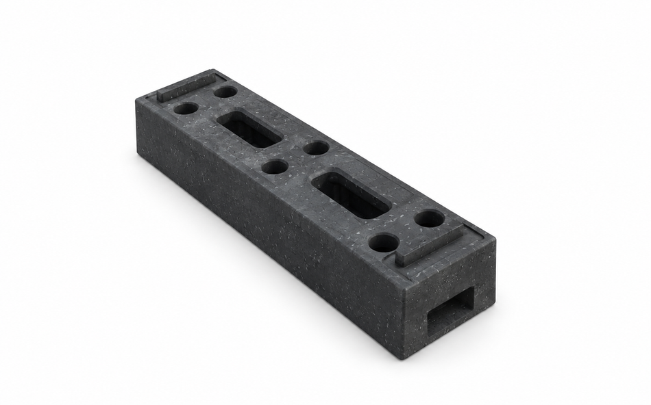 PVC-fot för Byggstängselpaneler – 18.5 kg