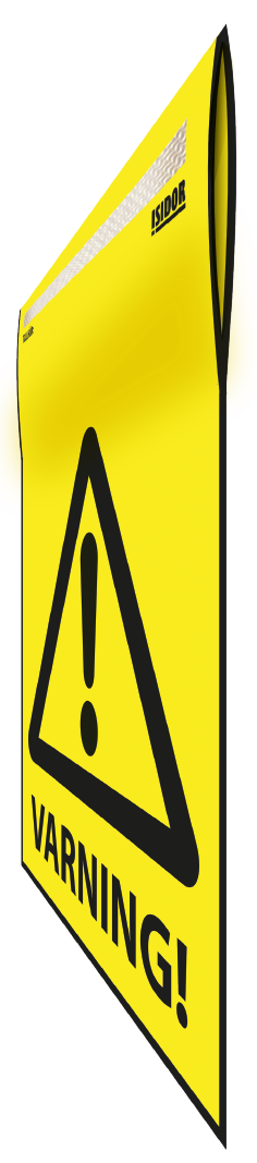 Isidor Varningsflagga – Varning