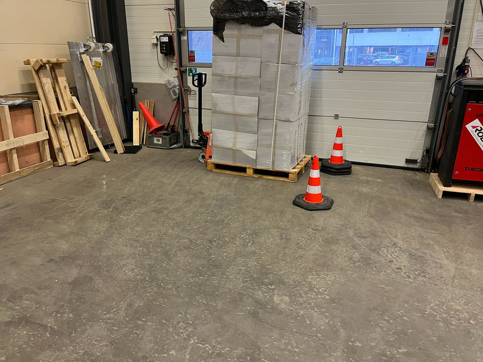 50 cm PVC Vägkon - Dubbel Reflekterande