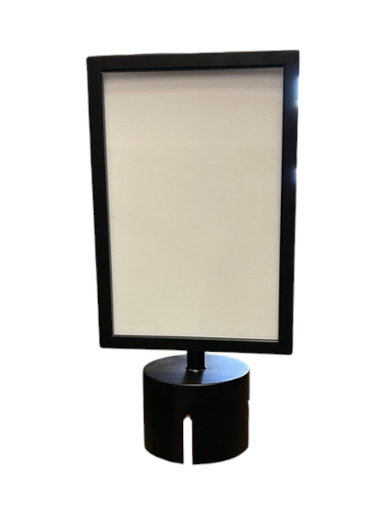 Skyltställ A3/A4 för Flexibarrier Outdoor 1050 / Safetypro 1050