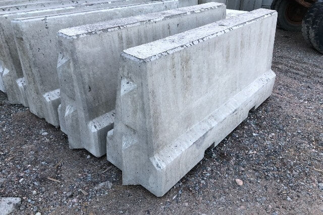 Jerseybarriär – tung avstängning i betong