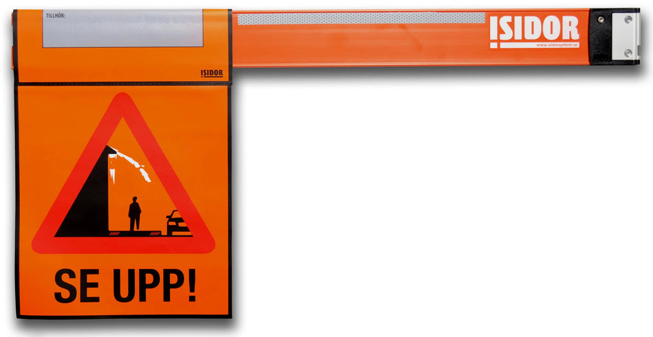 Isidor Snörasbom – Kort modell med flagga