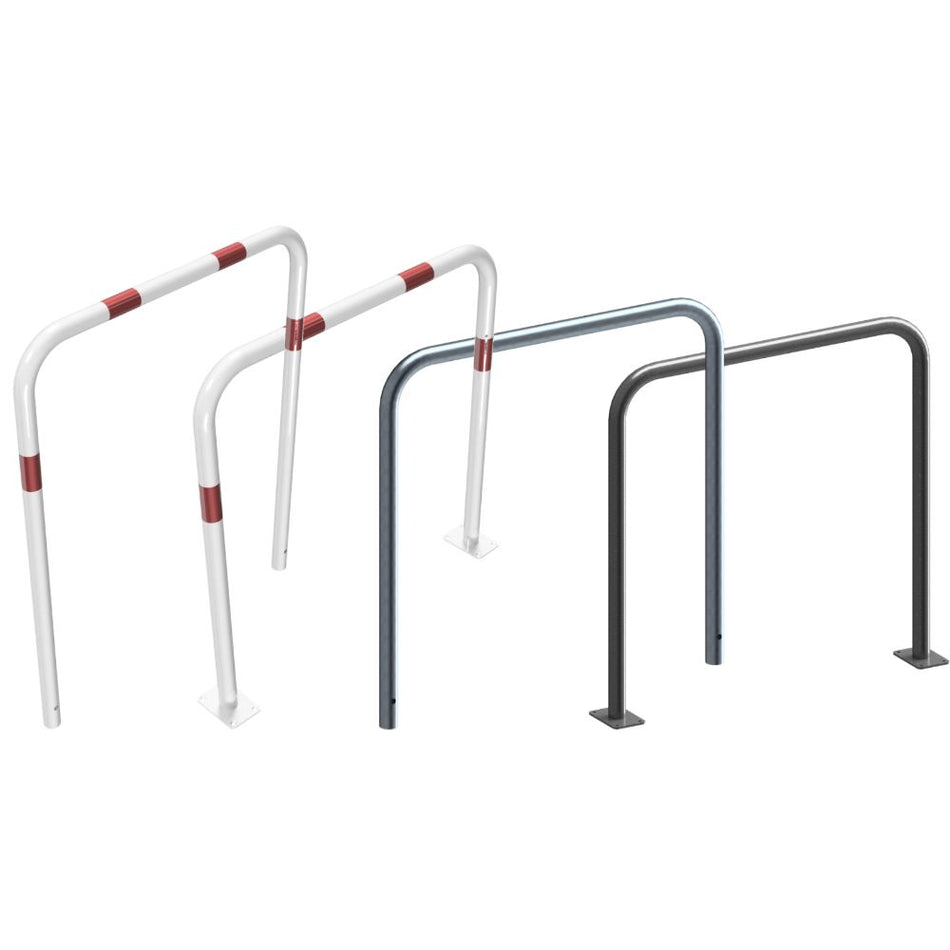 Bågar av stålrör Ø 48 mm, utan tvärstång