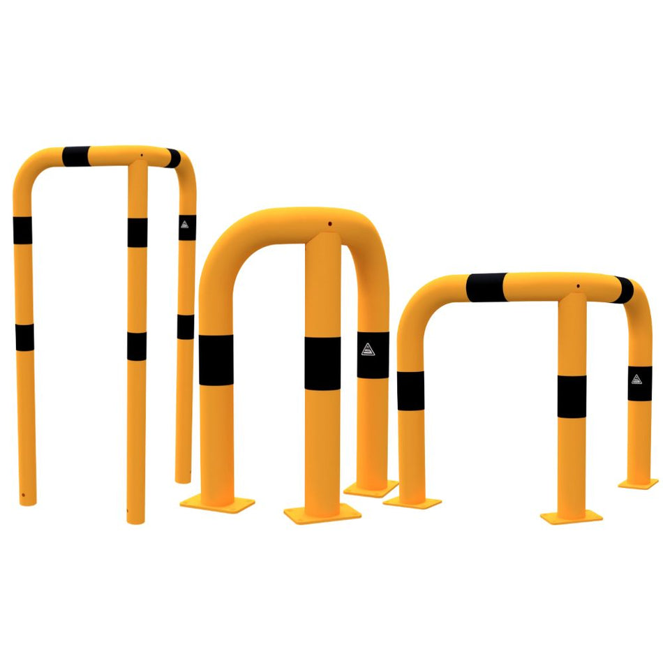 Påkörningsskyddsbåge 90° Lika-sidig (Ø 76 mm)