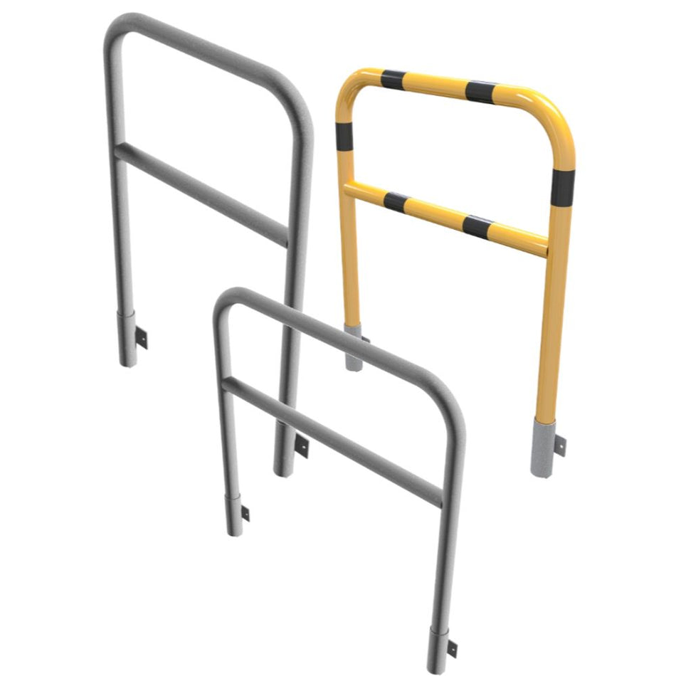 Sektionsräcke för ramp