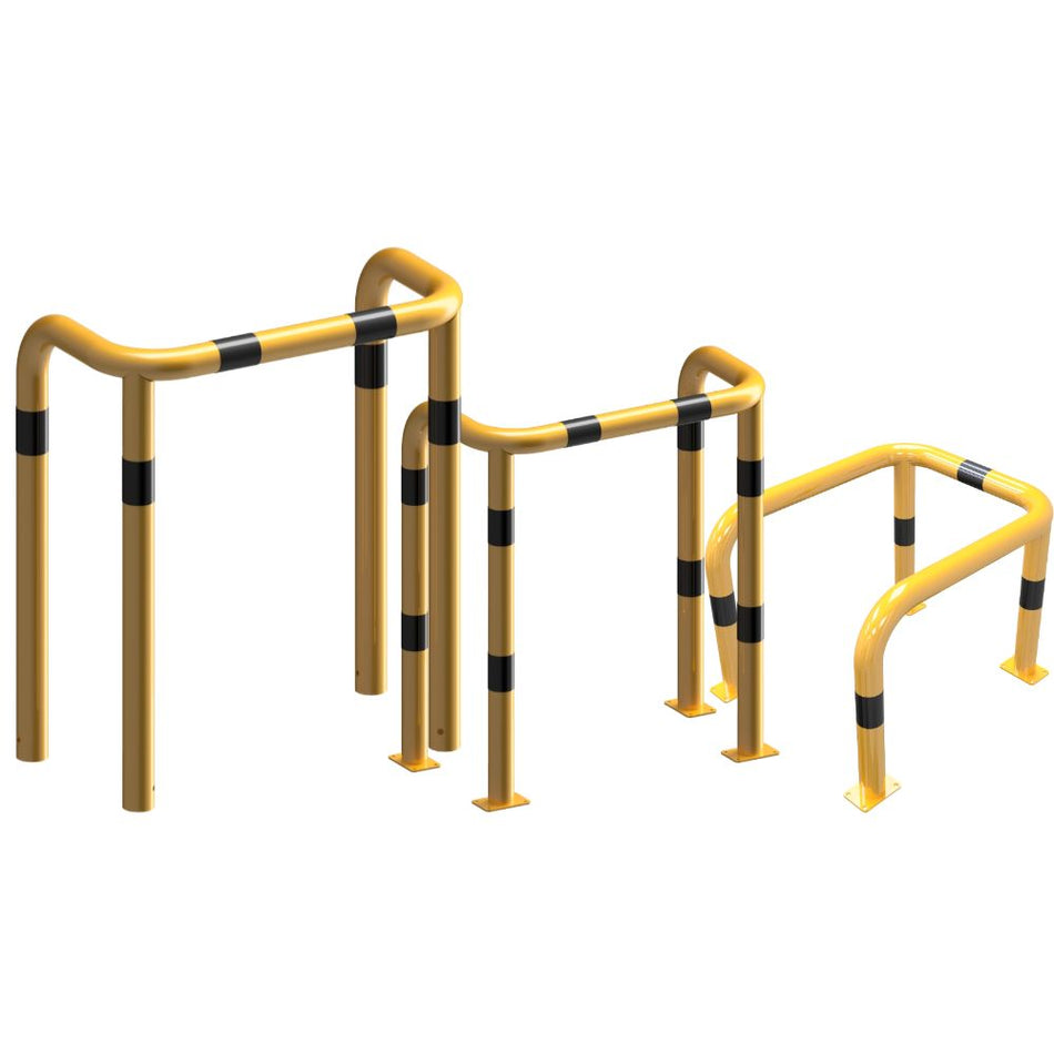 Påkörningsskyddsbåge, Dubbel Båge Ø 76 mm