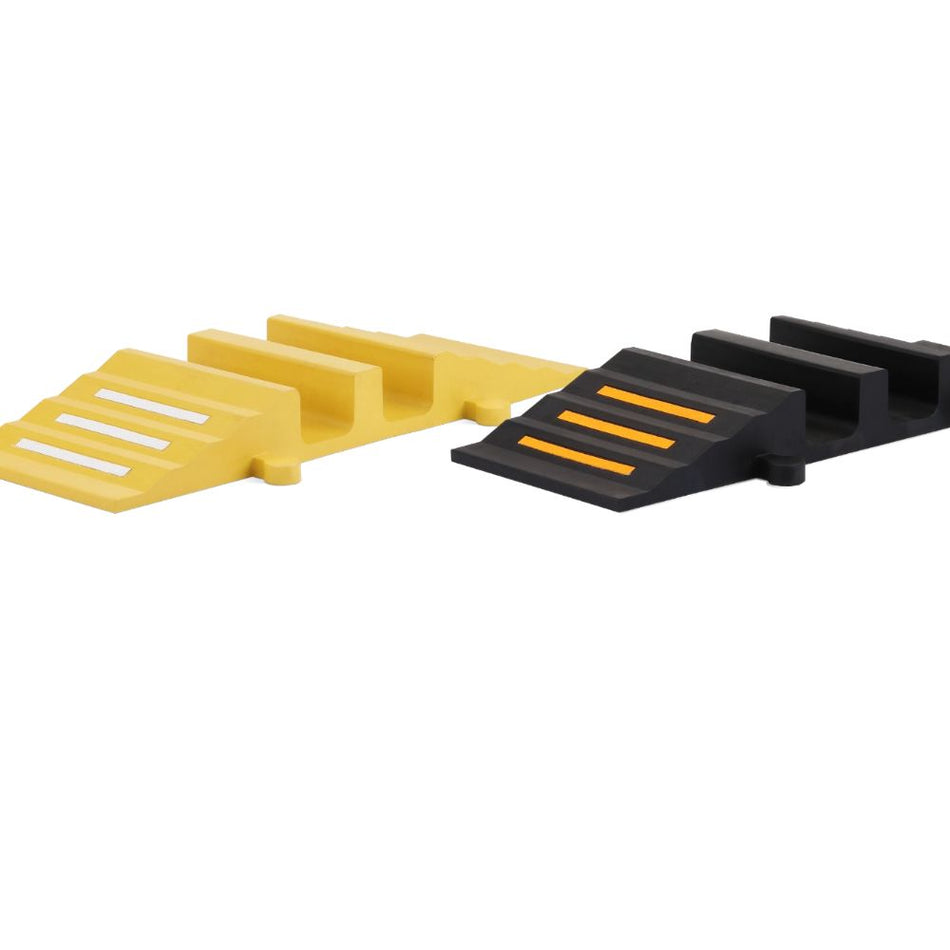 CRASH STOP Slang- och kabelskydd – Tålig, 2-kanals (Gul eller Svart)