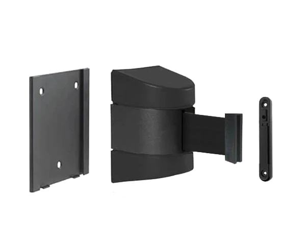 FlexiBarrier Väggkassett – Avtagbar 1050 – (10m Bälte)