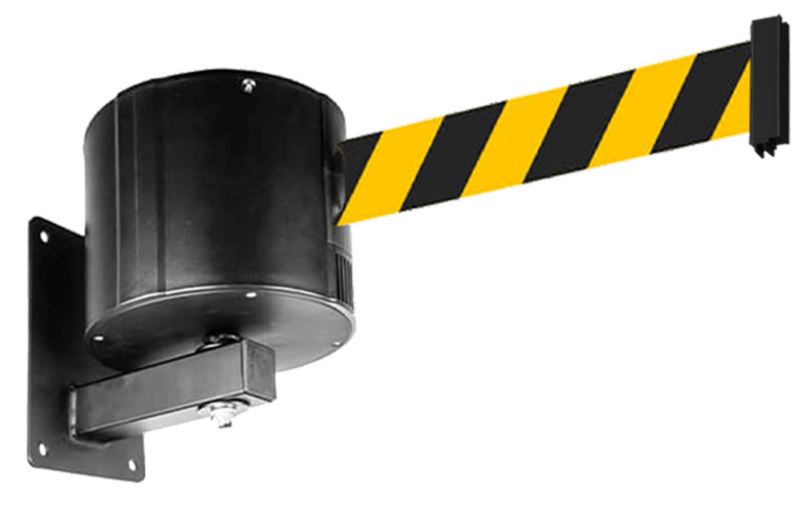 Flexibarrier Väggmonterad Avspärrning -Pro- (16/23 m band)