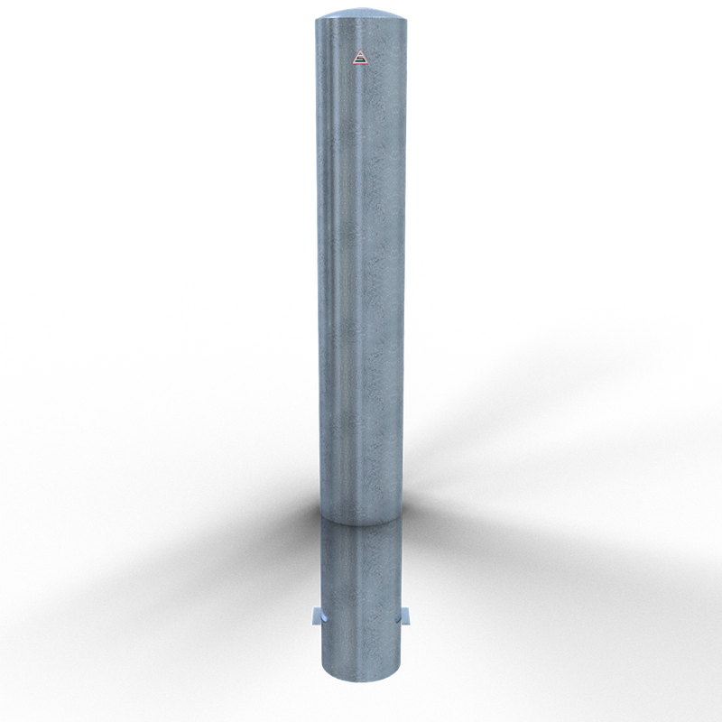 XXL Safety Steel Bollards - Solid Ø 193 mm Steel-galvanized Root-fixed 40191